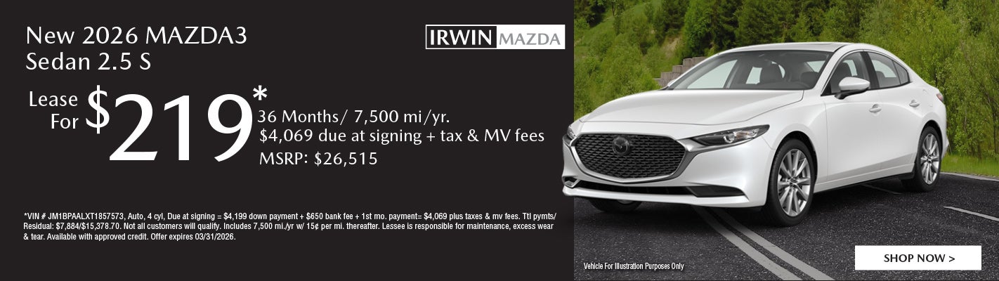 MAZDA3 Lease